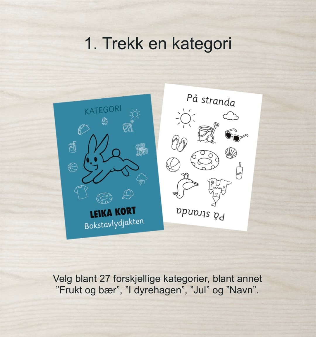 Leika Kort Bokstavlydjakten