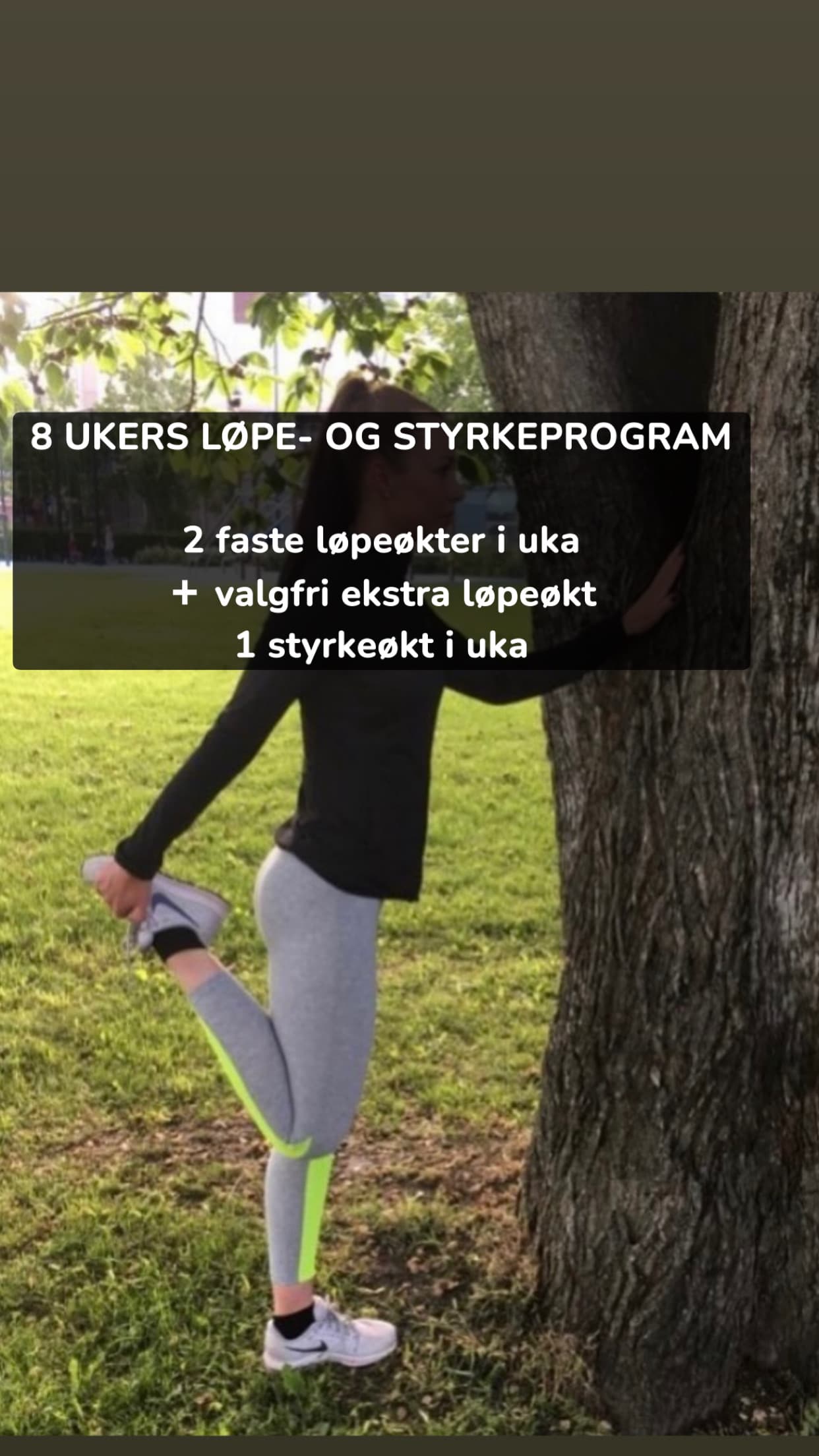 Bli en bedre løper 8 ukers løpe- og styrkeprogram