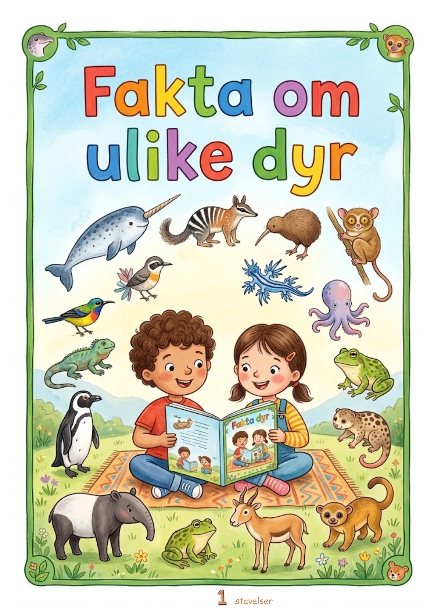 BM_Faktahefte om dyr med leseforståelsesoppgaver_BM
