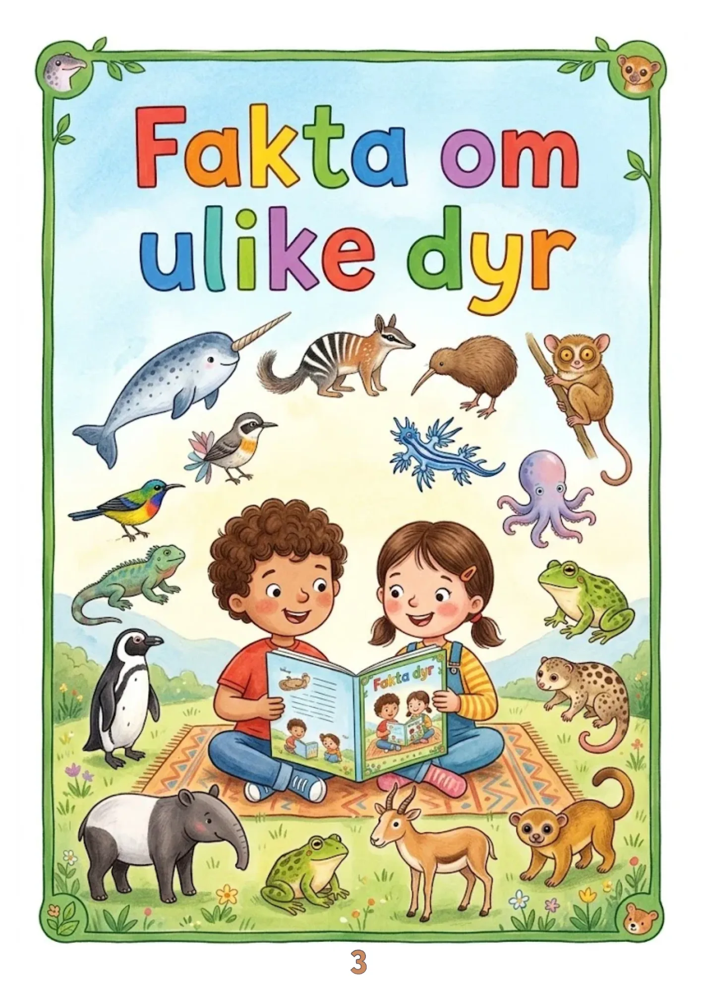 NYN_Faktahefte om dyr med leseforståelsesoppgaver_NYN