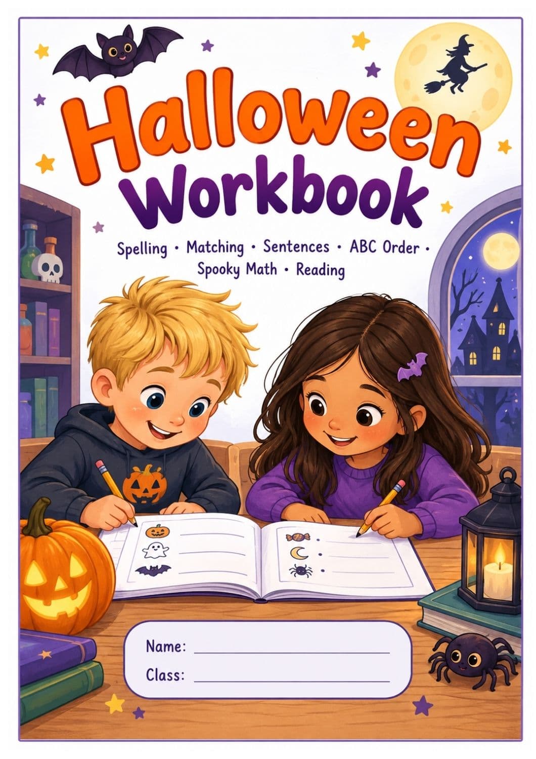 Halloween- Workbook