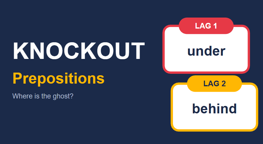 Knockout - Prepositions English