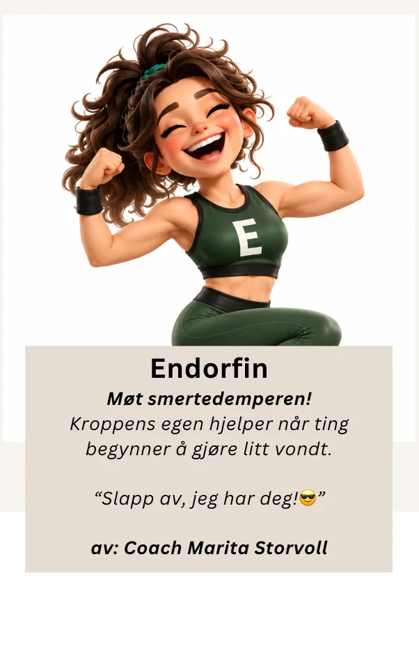 ENDORFIN - Smertedemperen🏃🏼♀️