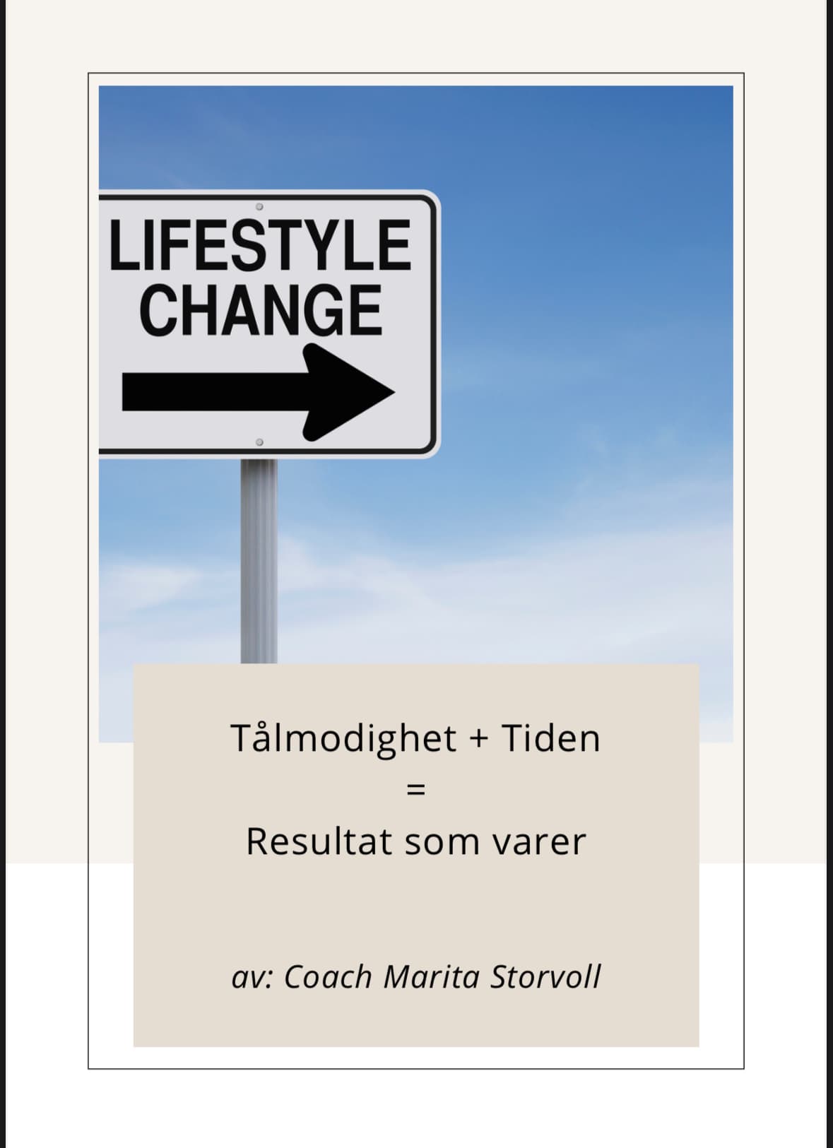 Tålmodighet i en livsstilsendring