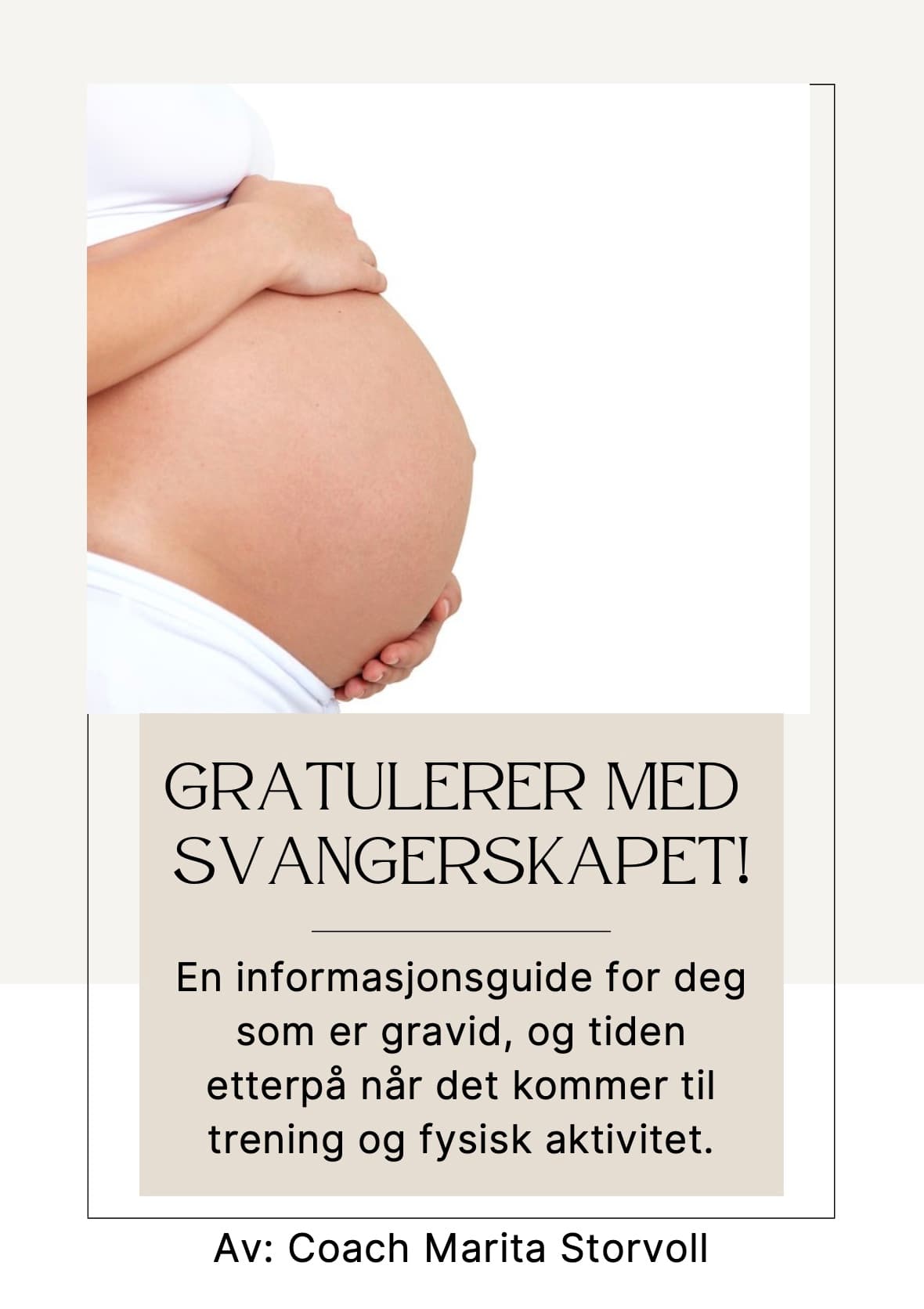 Trening i svangerskapet