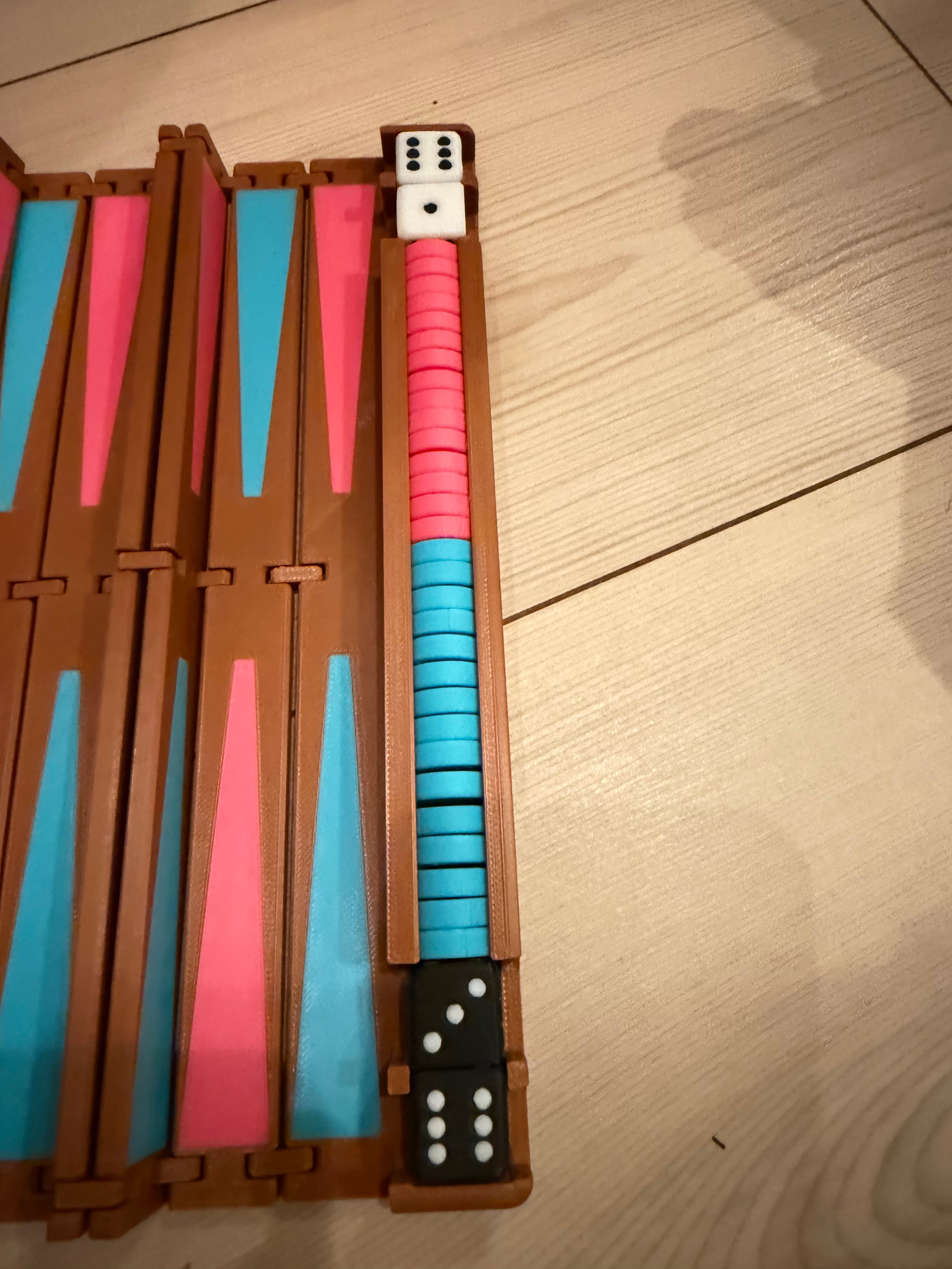 Extra brikker backgammon