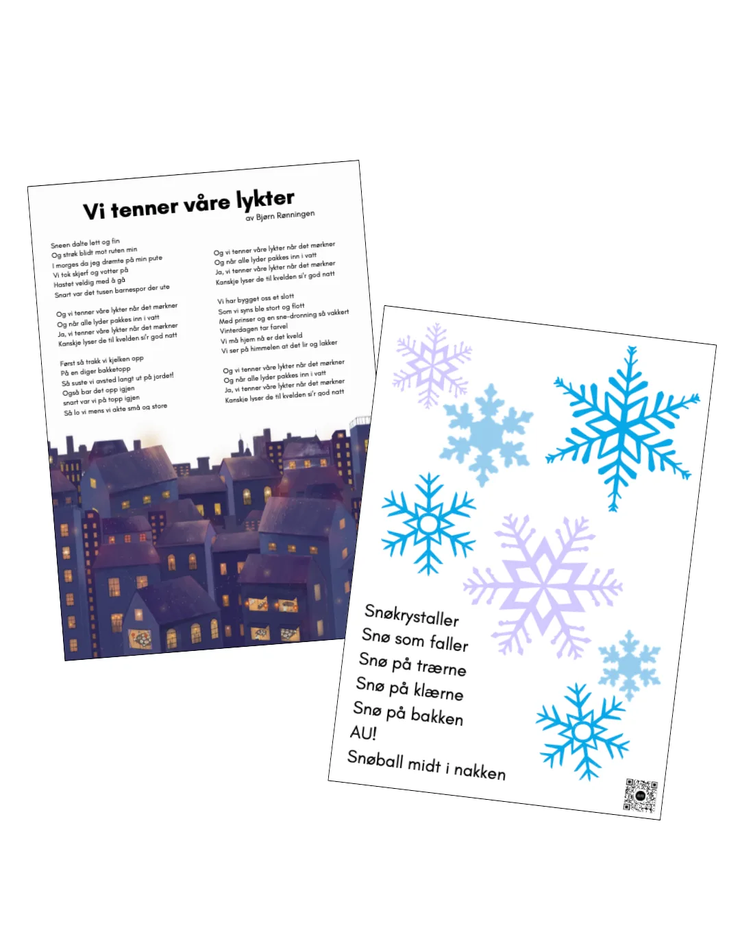 Plakatpakke: Vinter