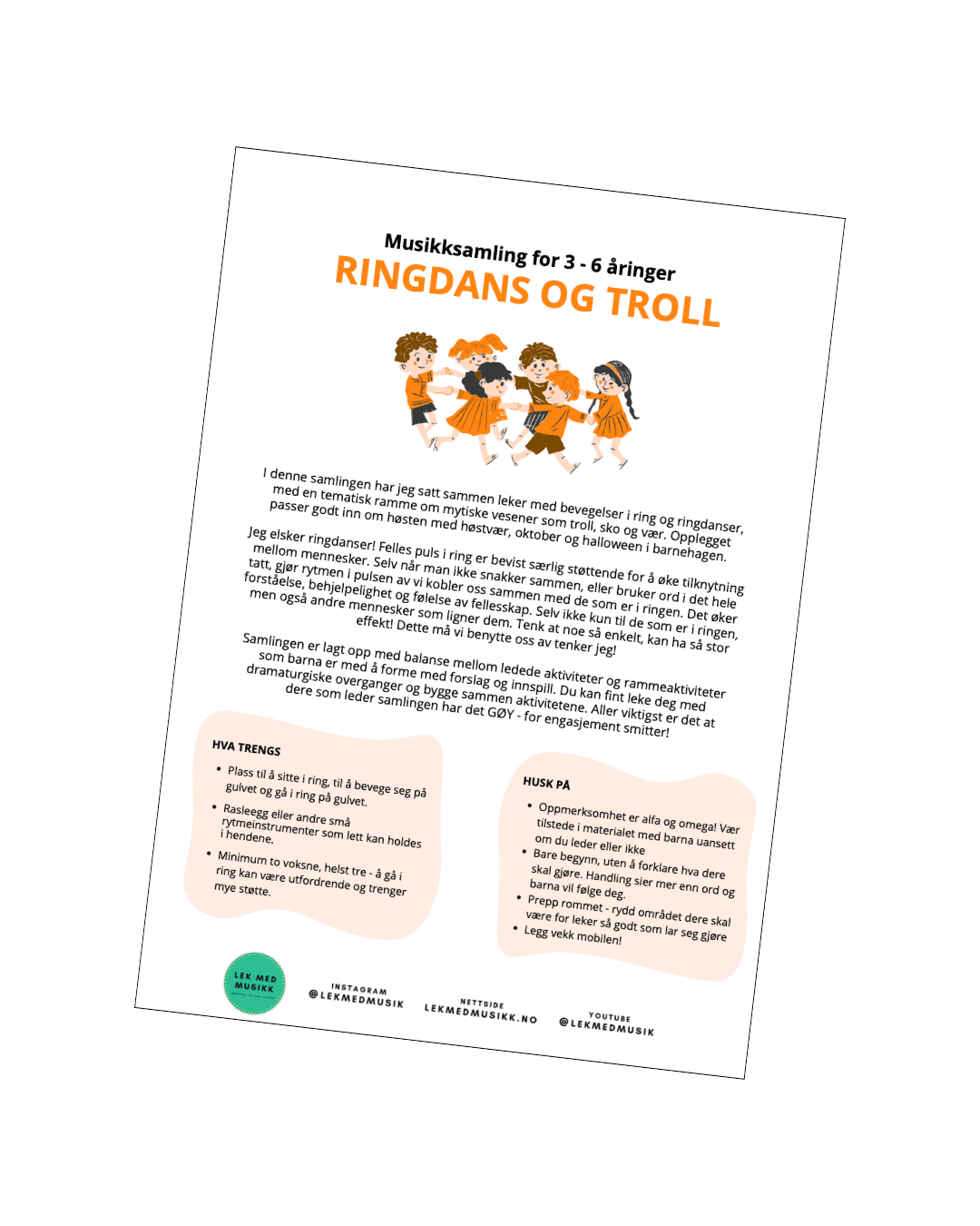 Musikksamling: Ringdans og Troll