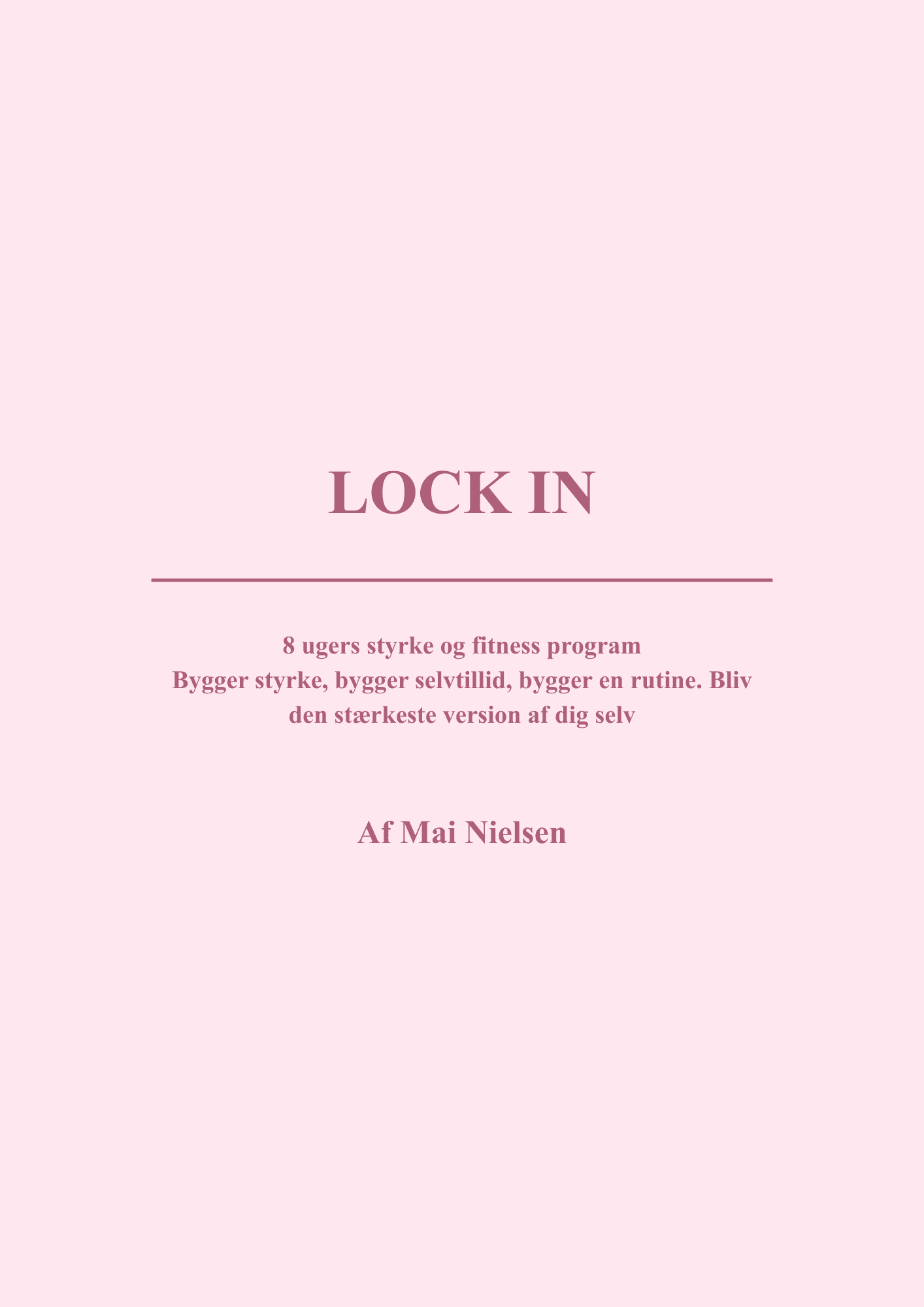 LOCK IN - 8 UGER